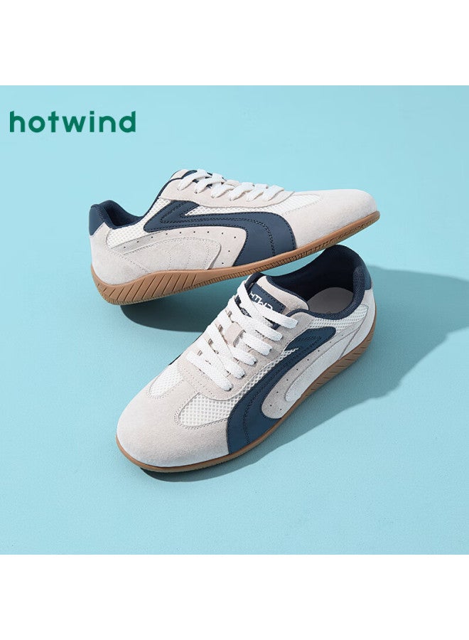 Hotwind Men's Retro Soft Sole Derby Shoes Autumn New Trendy Casual Sports Shoes For Men - Image 2
