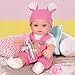 DOTVOSY 12 Baby Doll With Bear Pattern Backpack Carrier In Gift Box12 Inch Realistic Baby Dolls With Clothes And Accessories Hanky Pacifier Bottle Pretend Baby Care Toy Collection For Child Toddler 3 Gifts - Image 4