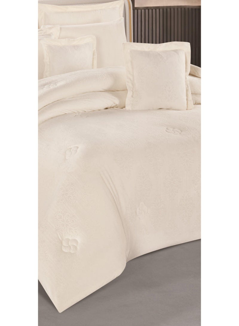 ريد روز مفرش سرير نفرين شتوي فخم ملكي يمنحك الاناقه وشتاء دافئ من خامه المخمل  الفخمه مقاس 240*260 سم - Image 3