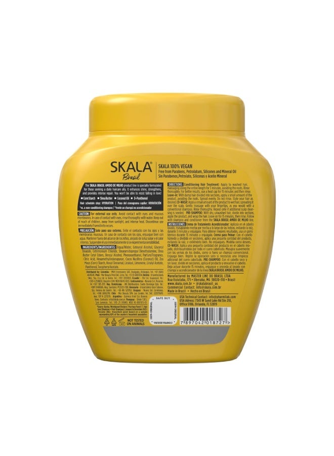 سكالا كريم SKALA Expert Amido de Milho لعلاج وترطيب الشعر – 1 كجم - Image 2