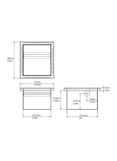 Rattleware Rattleware Stainless Steel Knock Box (6" x 5.5" x 4") - Heavy-Duty Espresso Grounds Container, Welded Bar, Durable and Efficient for Baristas - Perfect for Any Coffee Preparation  - Image 3