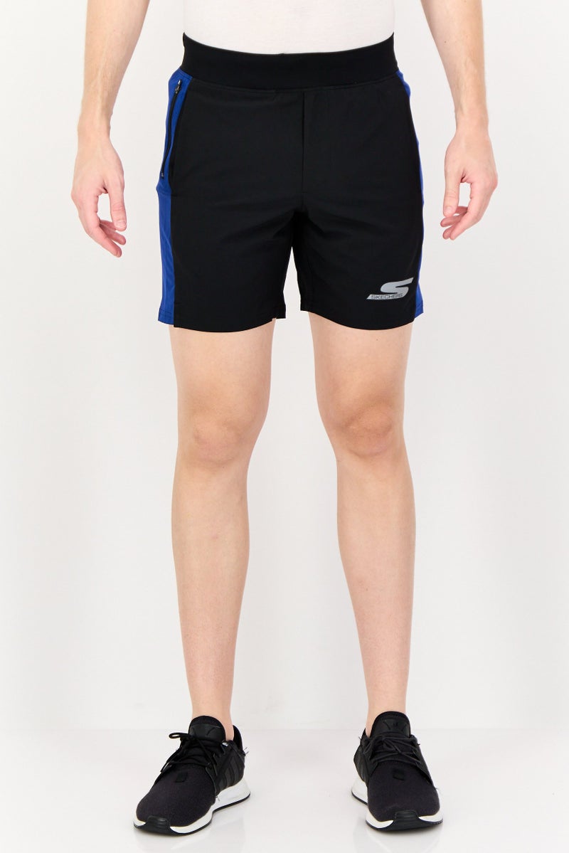 SKECHERS Men Sportswear Fit Training Shorts, Black  - Image 1