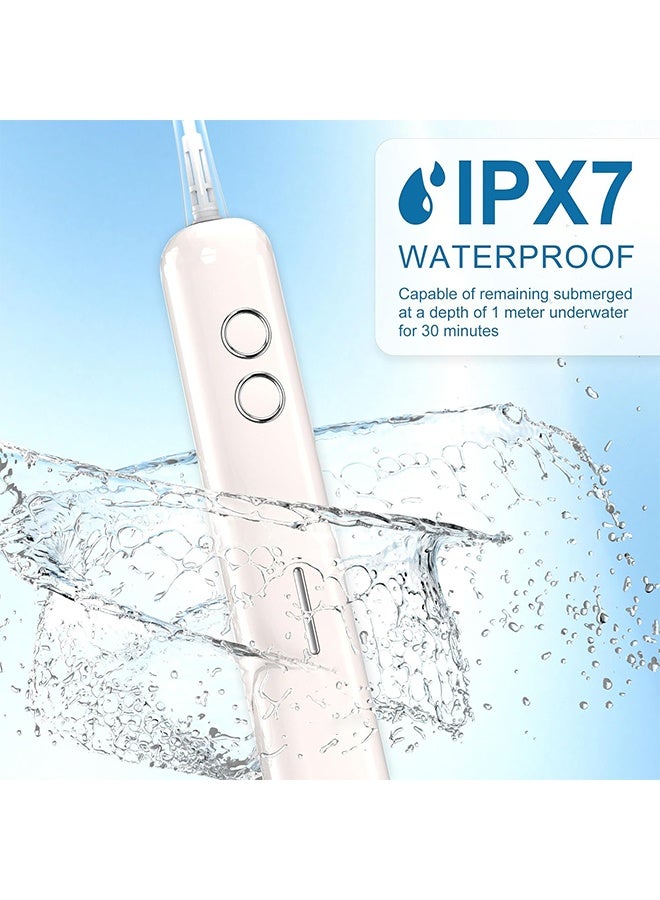 general Electric Toothbrush Wave Oscillation & Vibration Sonic Tooth Brush for Adults BASS-Brushing Technique Travel Rechargeable Toothbrushes 4 Soft Bristle Replace Heads IPX7 Gifts for Men Women White - Image 4