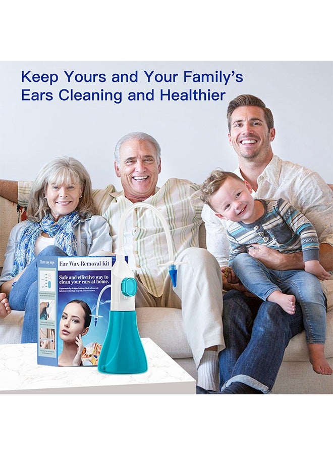 DUOLADUOBU Ear Wax Removal，Household Tools Ear Washers，Manual Ear Irrigation Flushing System Ear Cleaning Washer Kit Safe and Effective Ear Cleaner for Adults & Kids - Image 4