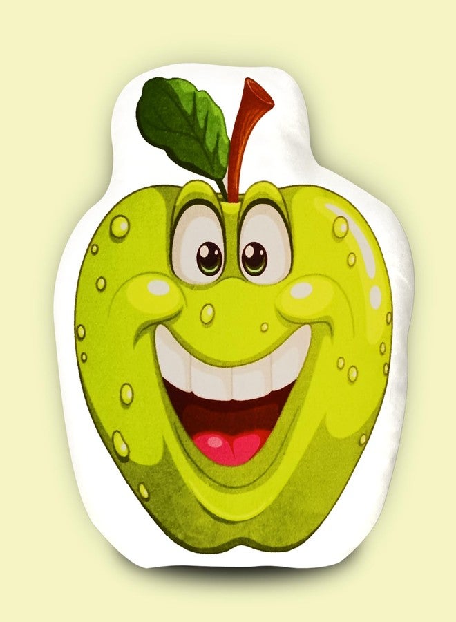 Avirons Kids’ Apple Plush Pillow - Super Soft, Snuggly, and Playful Cushion Perfect for Naptime, Playtime, or Relaxing, Bringing Fruit-Themed Fun and Comfort to Every Child’s Space - Image 2
