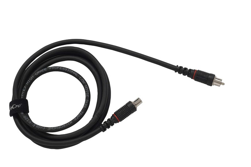 SeCro RCA Extension Cable Cord (1 RCA Female to 1 RCA Male Audio Extender Cable, Mono, Audio Video Cable, Digital & Analogue) (50 Meter) - Image 2