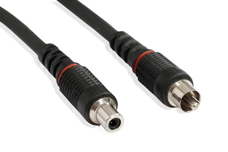 SeCro RCA Extension Cable Cord (1 RCA Female to 1 RCA Male Audio Extender Cable, Mono, Audio Video Cable, Digital & Analogue) (50 Meter) - Image 1