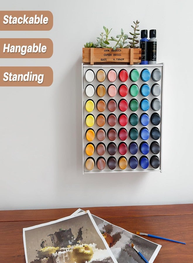Anmboor craft paint storage organizer 49 Holes - Image 3