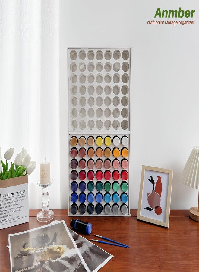 Anmboor craft paint storage organizer 49 Holes - Image 5