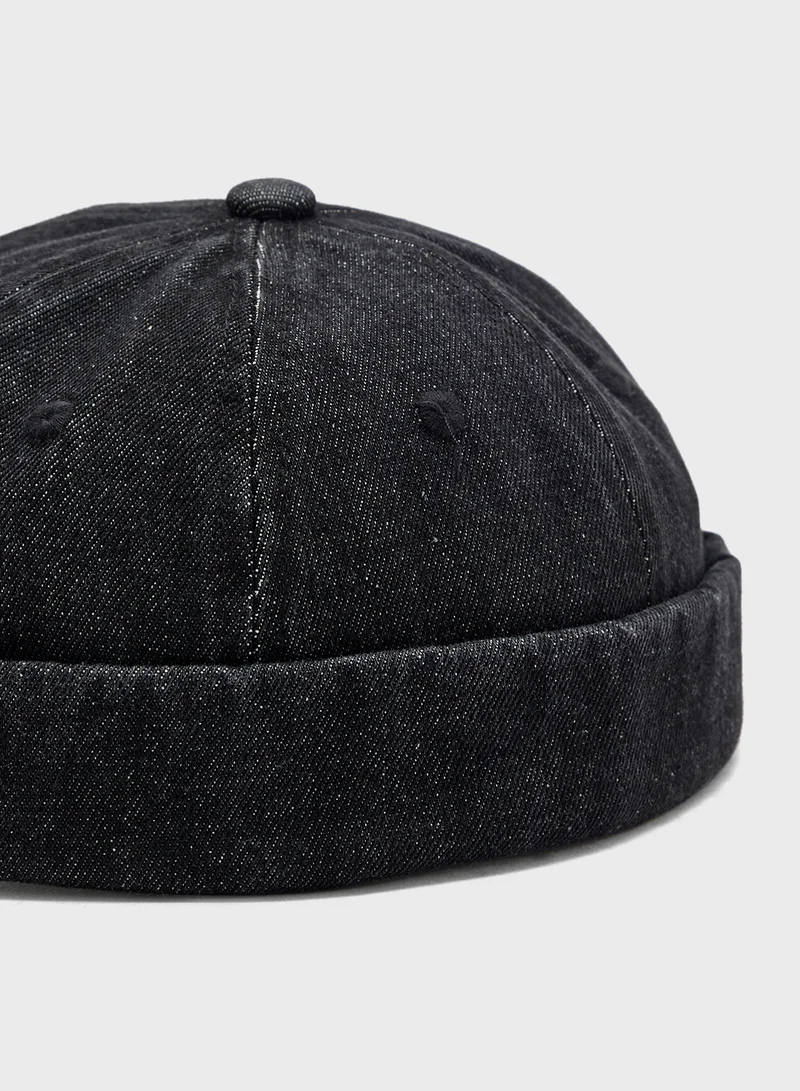 سفنتي فايف Retro Brimless Denim Cap