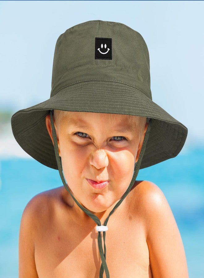 Bucaum Baby Toddler Sun Hat,Kids Summer UPF 50+ Foldable Beach Bucket Hat for Boys Girls Children 2-4 Years - Image 3