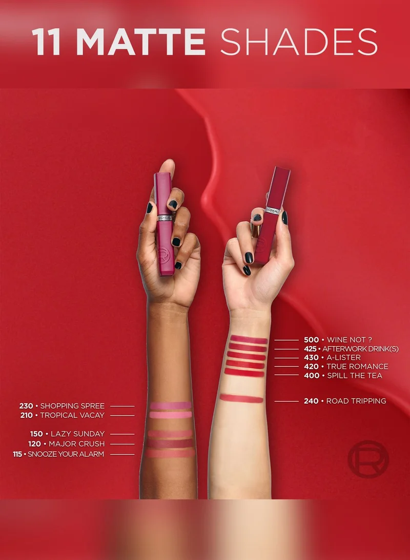L'OREAL PARIS L'Oreal Paris, Infaillible Le Matte Resistance Liquid Lipstick 240 Road