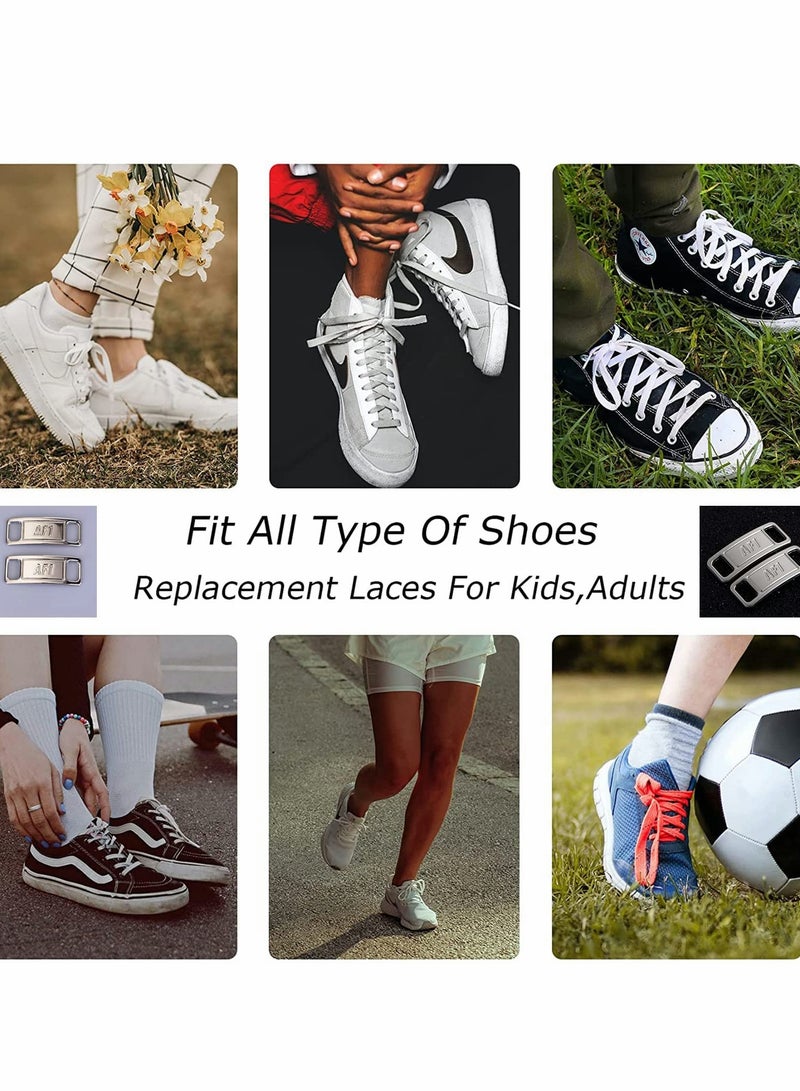 KASTWAVE 3 Pairs Shoe Lace Charms with 2 Pairs 120cm Flat Sneaker Shoe Lace - Image 5