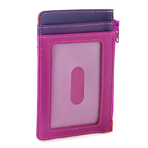 mywalit Multi-Color Leather Credit Card Holder & Coins Purse | 4 Cards & ID Slot - Image 2