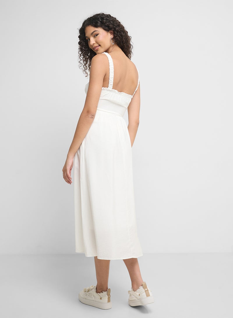 Ginger Strappy Corset Bodice Sundress  - Image 2