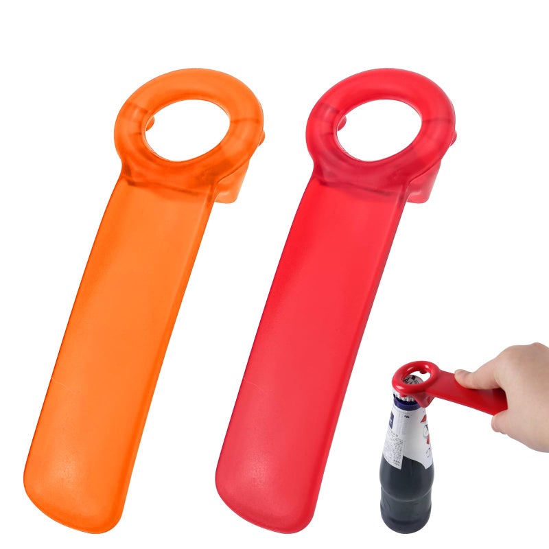 2 PACK Jar Opener Jar Key Great for Kids and Arthritis and Carpal Tunnel Sufferers Easy Grip Jar Lid Opener Plastic Jar