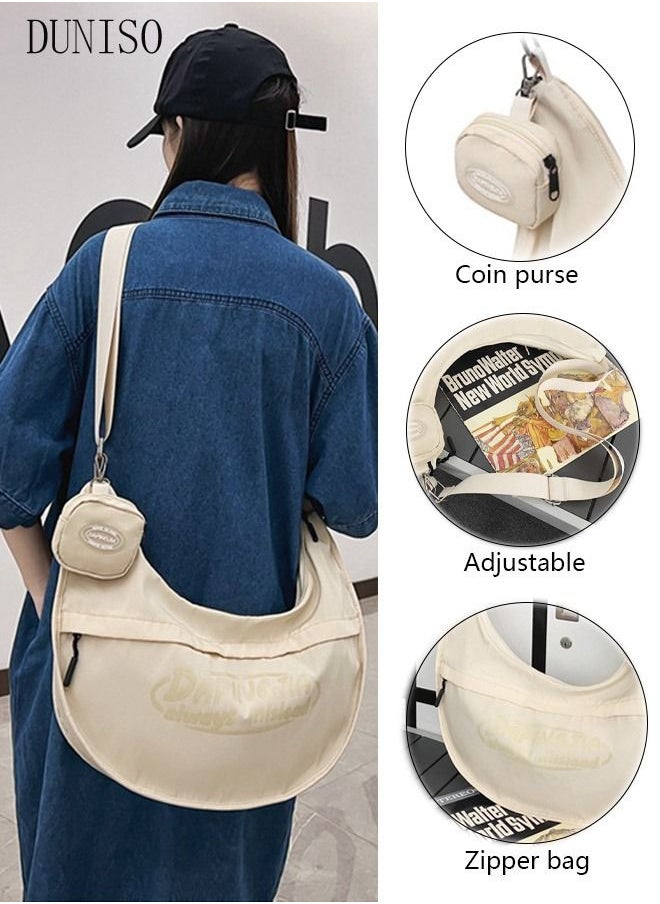DUNISO - Fashionable Sling Bag Crossbody Bag for Men and Women Waterproof Sling Backpack Hiking Daypack Multipurpose Anti-theft Cross Body Chest Bag for Out door Sports - Image 1