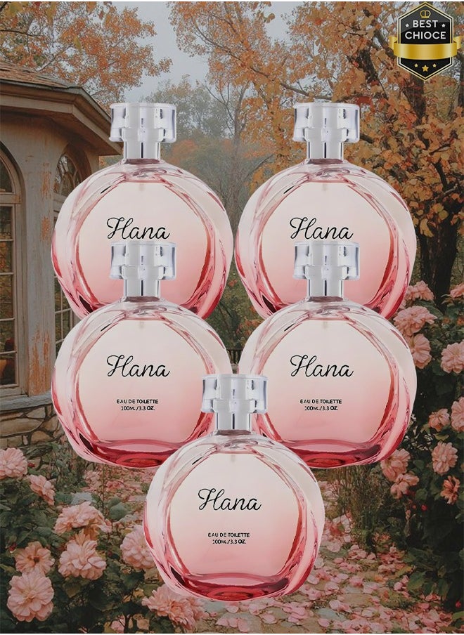 hana 5 Pieces Hana Perfume For Women 100ml EDT  - Image 1