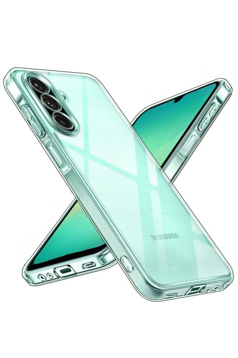 جراب متوافق مع Samsung Galaxy A05s جراب شفاف من مادة TPU الناعمة مع غطاء مرن من السيليكون المقاوم للخدش لحماية الكاميرا من مادة TPU الشفافة - شفاف