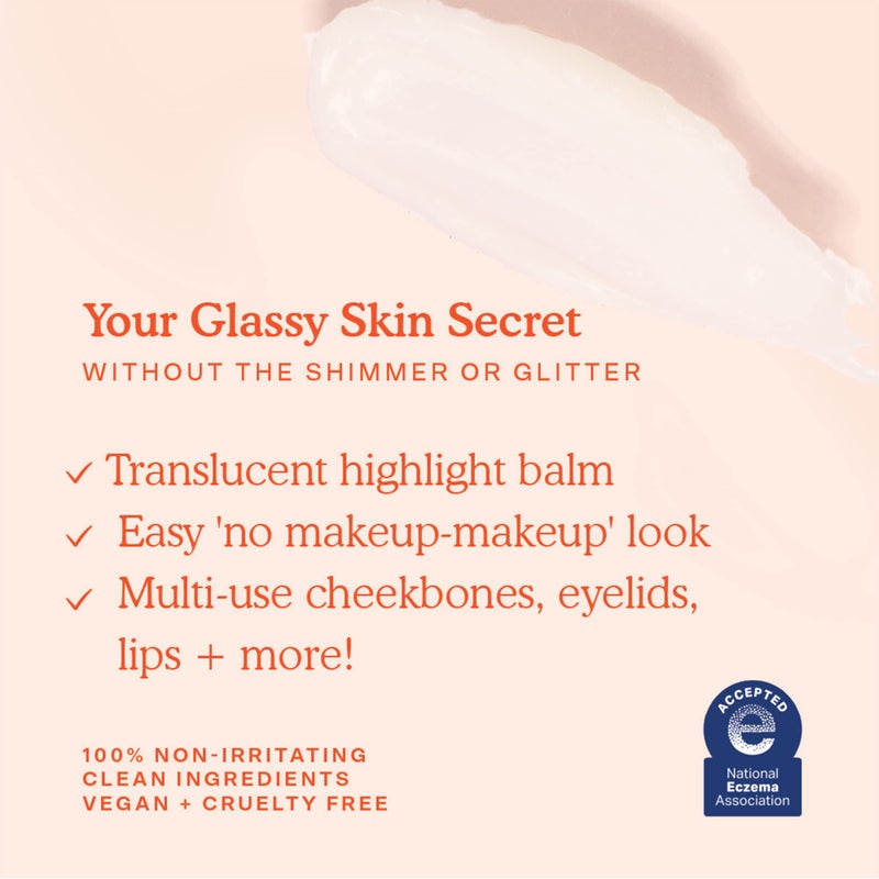 Tower 28 Beauty SuperDew Shimmer-Free Highlight Balm - for Sensitive Skin, Non-Irritating, Cruelty Free, Vegan Makeup - Dewy Cream Highlighter - Color: NO SHADE - Image 3