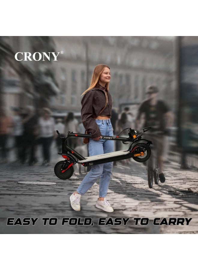 كروني سكوتر كهربائي M365 Ultra، مدى 10–25 كم، تعليق أمامي مزدوج، فرامل قرصية لقيادة أكثر سلاسة، بطارية 36V/7.8Ah، محرك 250 واط، إطارات حضرية 8 بوصة، حمولة 100 كجم، هيكل خفيف من سبائك الألومنيوم، مناسب للأطفال والمراهقين والشباب، سكوتر قابل للطي وآمن مع أضواء LED بـ 7 ألوان، اتصال عبر تطبيق البلوتوث، مرآة خلفية، إشارات انعطاف، مثالي للذهاب إلى المدرسة وللمبتدئين، إصدار XM M365 عالي المواصفات. - Image 4