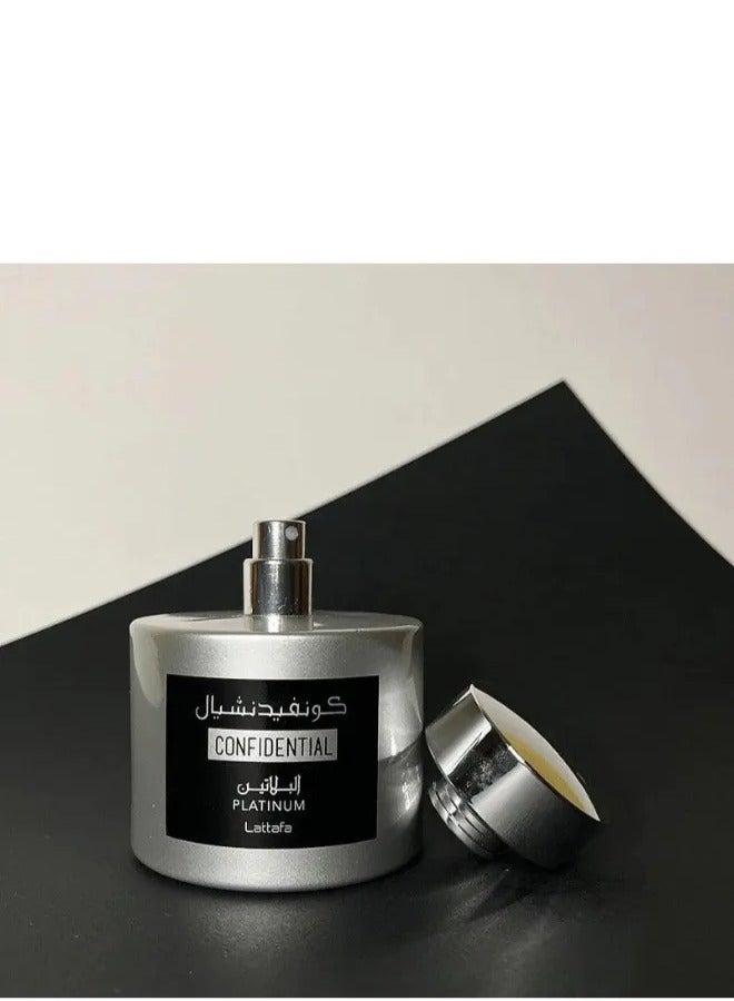 لطافة عطر كونفيدنشيال بلاتين او دي بارفان100مل - Image 3