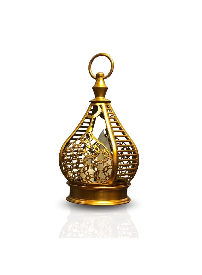 Feelings Feelings Decorative LED Lantern | Vintage Design with Warm Light | Battery Operated Portable Lantern for Indoor and Outdoor Decoration | Home, Garden, Events, and Festive Decor  - Image 2