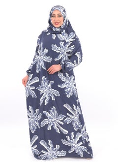 Women's abaya with hijab - comfortable viscose material and distinctive design