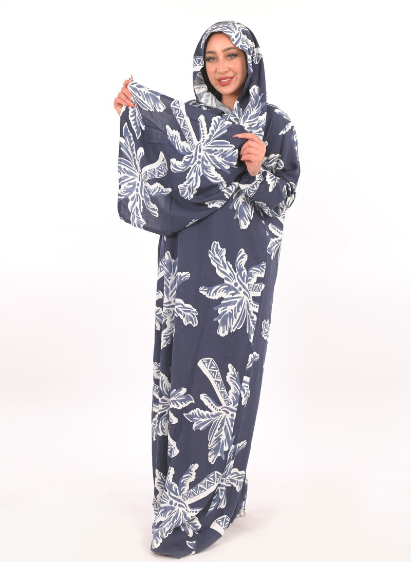 ARTLOOK - Women's abaya with hijab - comfortable viscose material and distinctive design - Image 1
