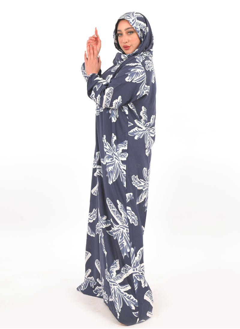 ARTLOOK - Women's abaya with hijab - comfortable viscose material and distinctive design - Image 1
