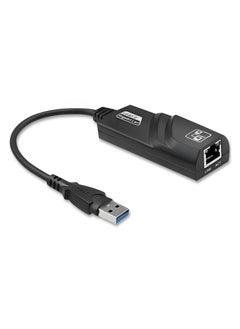Generic USB 3.0 Ethernet Adapter USB to RJ45 Network 1000Mbps Gigabit LAN Ethernet Internet Adapter Compatible with MacBook, PC, Switch, Surface, Windows 11/10/8.1/8/7, MAC OS, IOS, Black  - Image 2