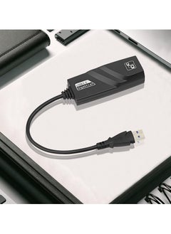 Generic USB 3.0 Ethernet Adapter USB to RJ45 Network 1000Mbps Gigabit LAN Ethernet Internet Adapter Compatible with MacBook, PC, Switch, Surface, Windows 11/10/8.1/8/7, MAC OS, IOS, Black  - Image 3