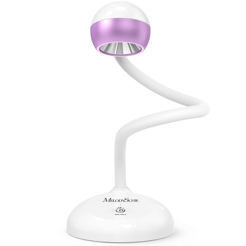 MelodySusie 2 in 1 Gel X Lamp, SPR009M Cordless Gooseneck UV Lamp for Gel x Nails Rechargeable LED Nail Lamp Light for Gel Polish, Touch Switch Flash Cure Light for Nail Extension Home Salon Manicure