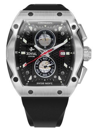 JOVIAL  1525GSRC13E, Bold Chronograph Design
Striking tonneau case, Swiss movement, and full chronograph function—built for a bold, sporty look with precision timing. - pzsku/ZA3D21D7AEF09A7C177C5Z/45/1747219244/c0ea4a93-5ccf-45b2-9555-7dbbcfec274a