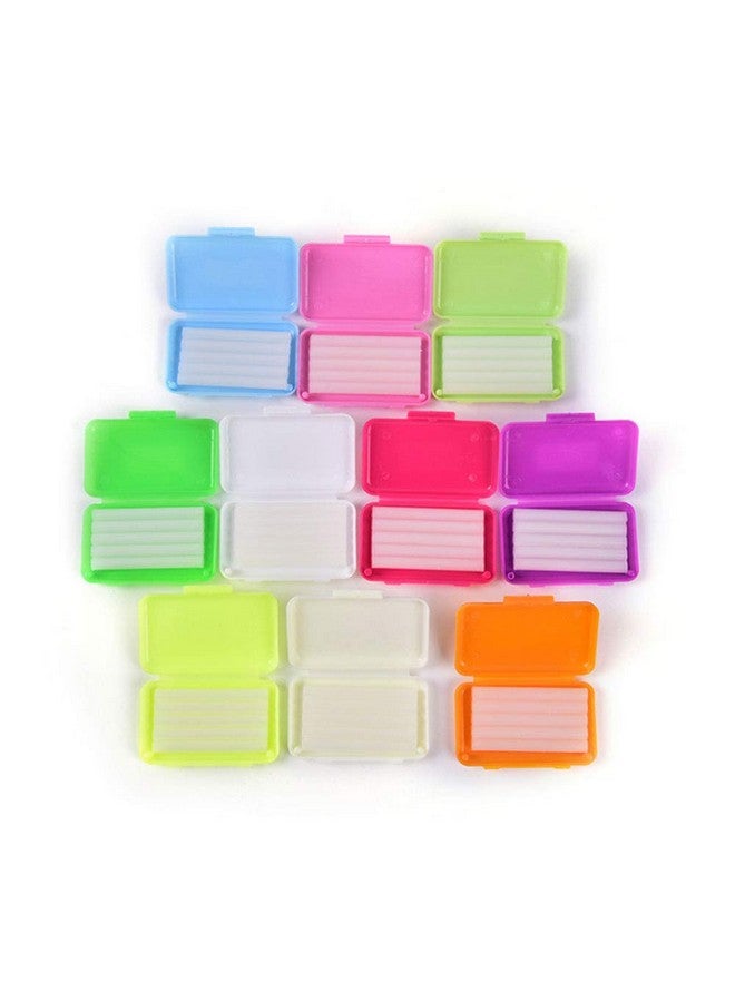 KISEER 12 Pack Colorful Orthodontic Wax Dental Wax For Braces Wearer - Image 2