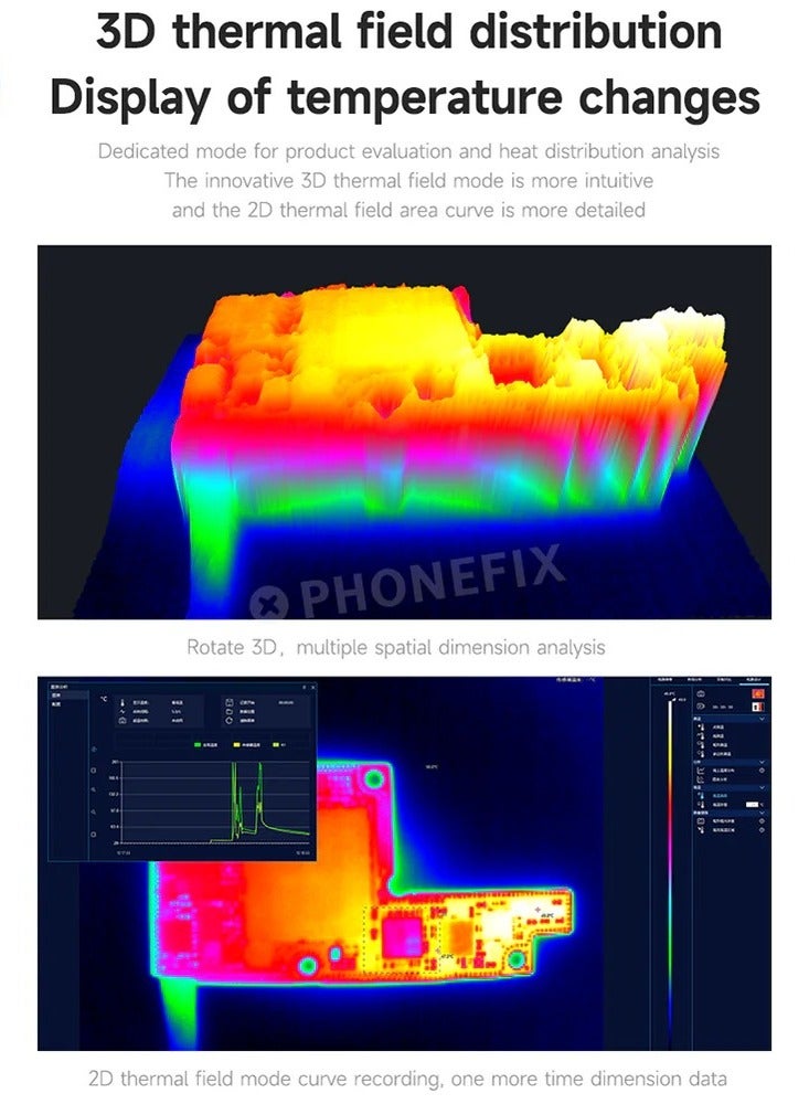 كاميرا التصوير الحراري iScout من MECHANIC، محلل أعطال اللوحة الأم - Image 3