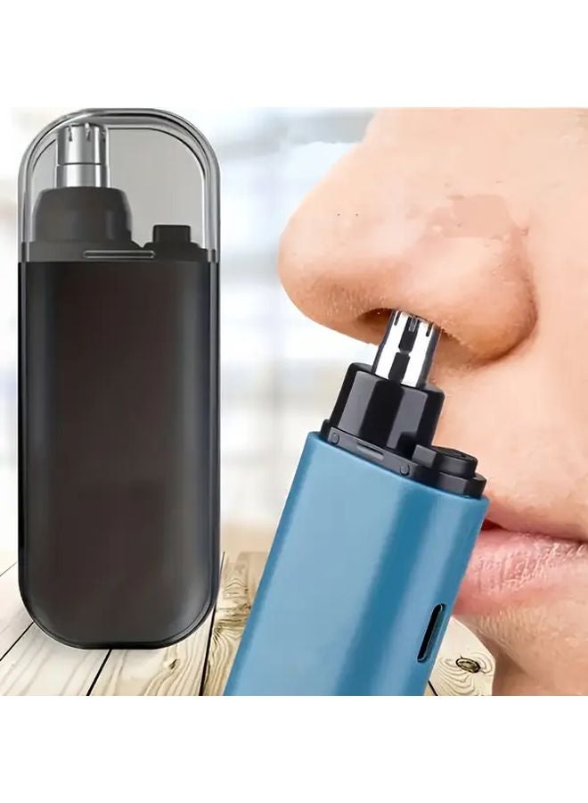 أداة تشذيب شعر الأنف والأذن القابلة لإعادة الشحن عبر USB للرجال، ماكينة حلاقة متنقلة - Image 2