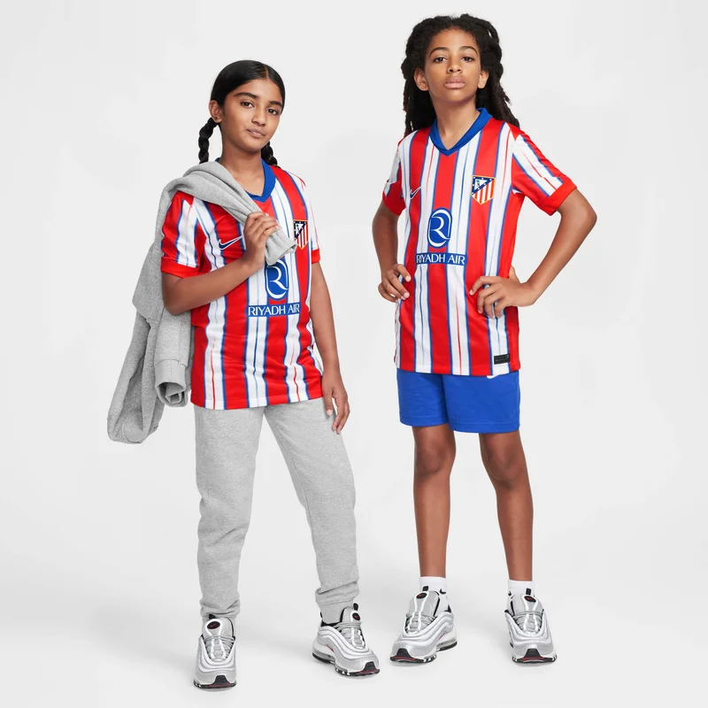 Nike Kids' Atlético Madrid 24/25 Home Replica Football Jersey