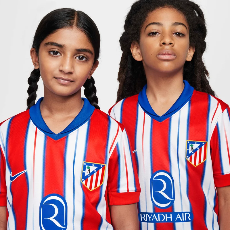 Nike Kids' Atlético Madrid 24/25 Home Replica Football Jersey