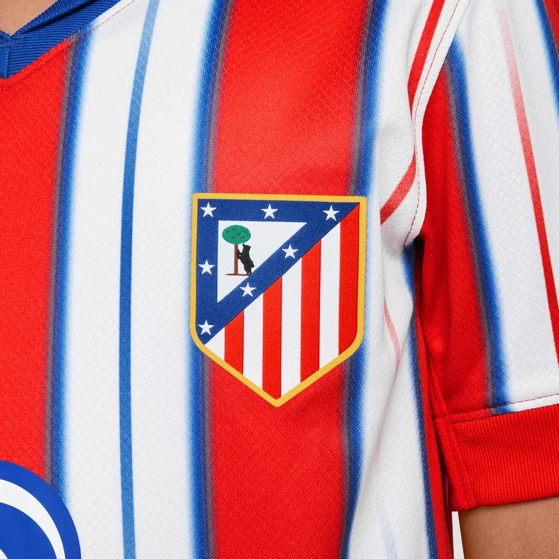 Nike Kids' Atlético Madrid 24/25 Home Replica Football Jersey