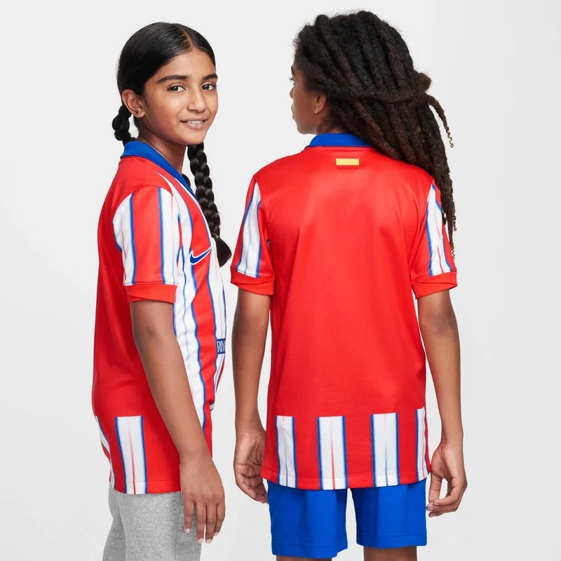 Nike Kids' Atlético Madrid 24/25 Home Replica Football Jersey