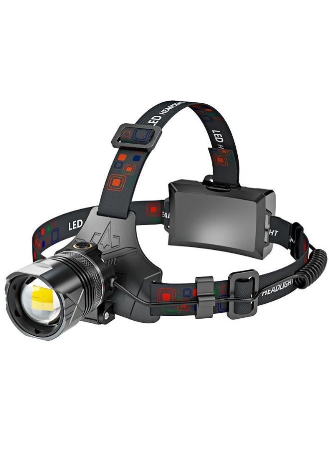 NIBEMINENT Inductive High-Intensity Long-Range Headlamp Flashlight