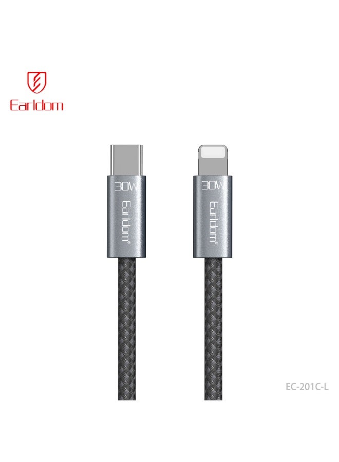 Earldom Cable EC-201C-L Type C To Lighting  30W - Image 1