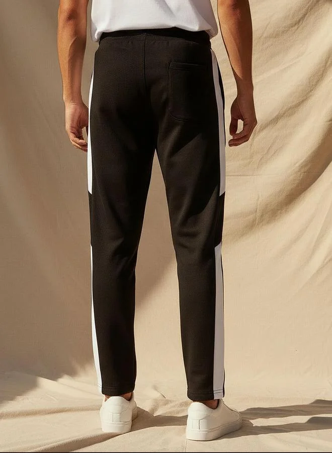 Splash FAV  Men Joggers with Tape Detail for Men | Best Price UAE