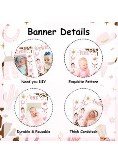 First Rodeo Birthday Decorations 1St Birthday Photo Banner For Cowgirl Western First Birthday Party Supplies - pzsku/ZA3D2D8E554AD5F4E142BZ/45/_/1697271668/aab02549-4517-426c-86da-5d0e82c754ff