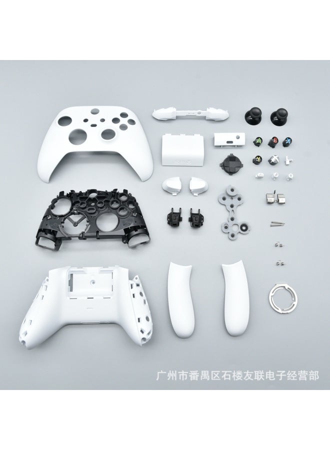 مناسب لـ Xbox Series X/S، مجموعة كاملة من غلاف المقبض الأصلي، إكسسوارات إصلاح واستبدال لوحدة التحكم XSX - Image 1