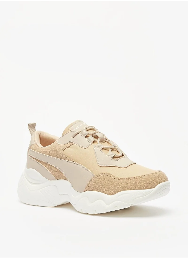 Flora Bella Textured Slip On Sneakers