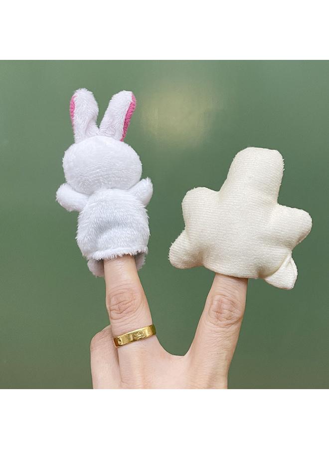 Bluejw 2025 New Plush Toy Finger Doll Turtle Rabbit Suit Home Pacifying Mini Doll - Image 3