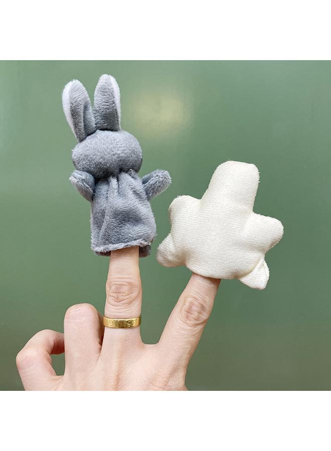 Bluejw 2025 New Plush Toy Finger Doll Turtle Rabbit Suit Home Pacifying Mini Doll - Image 5