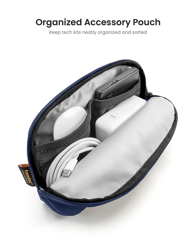 tomtoc 360 Protective Laptop Sleeve Set for 16-inch MacBook Pro M4/M3/M2/M1 Pro/Max A3403 A3186 A2991 A2780 A2485 2024-2019, Dell XPS 16 Plus Laptop, Water-Resistant MacBook Case with Accessory Pouch - Image 3